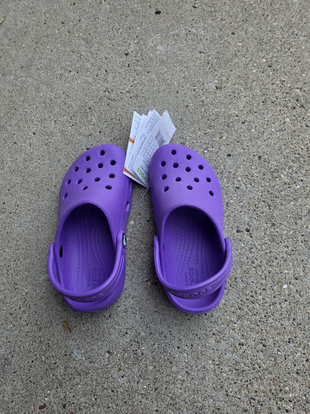 Crocs Kids Classic Clog - Purple C11